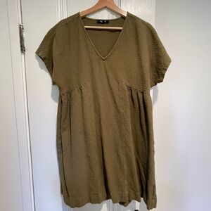 Madewell Crinkle Gauze Mini Dress